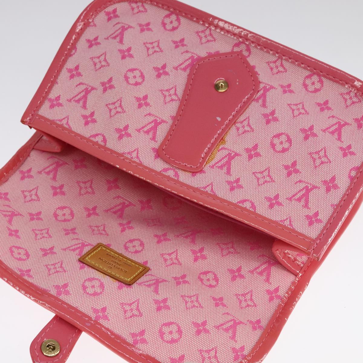 LOUIS VUITTON Monogram Mini Trousse Marie Kate Strawberry M92934 Auth 111458AV