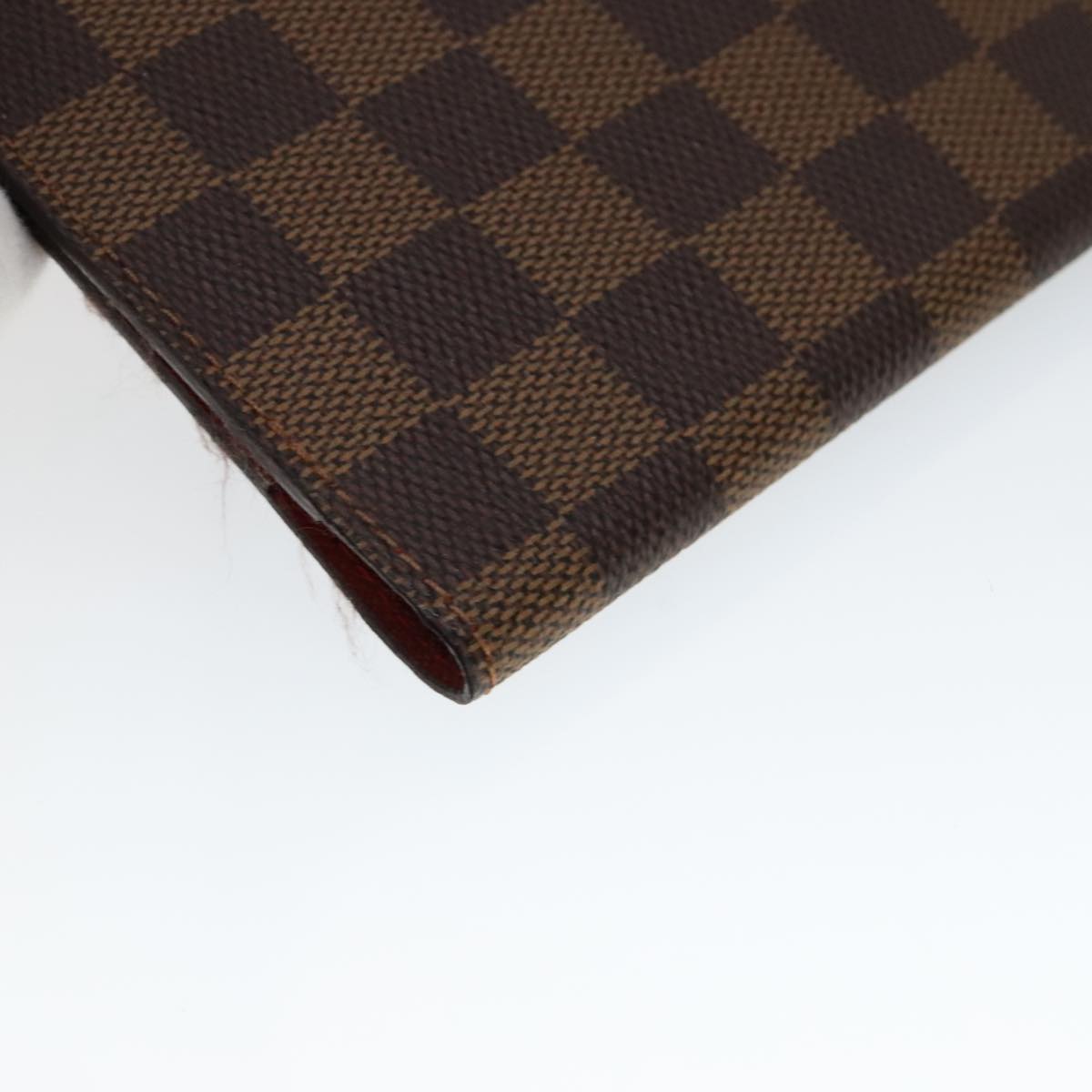LOUIS VUITTON Damier CD Case Japan 20th Anniversary Only M99074 Auth 111471V