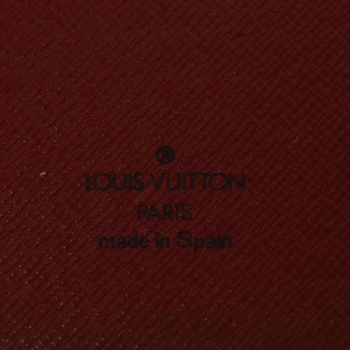 LOUIS VUITTON Damier CD Case Japan 20th Anniversary Only M99074 Auth 111471V