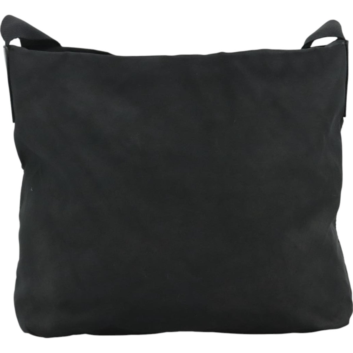 PRADA Shoulder Bag Nylon Black Auth 111609