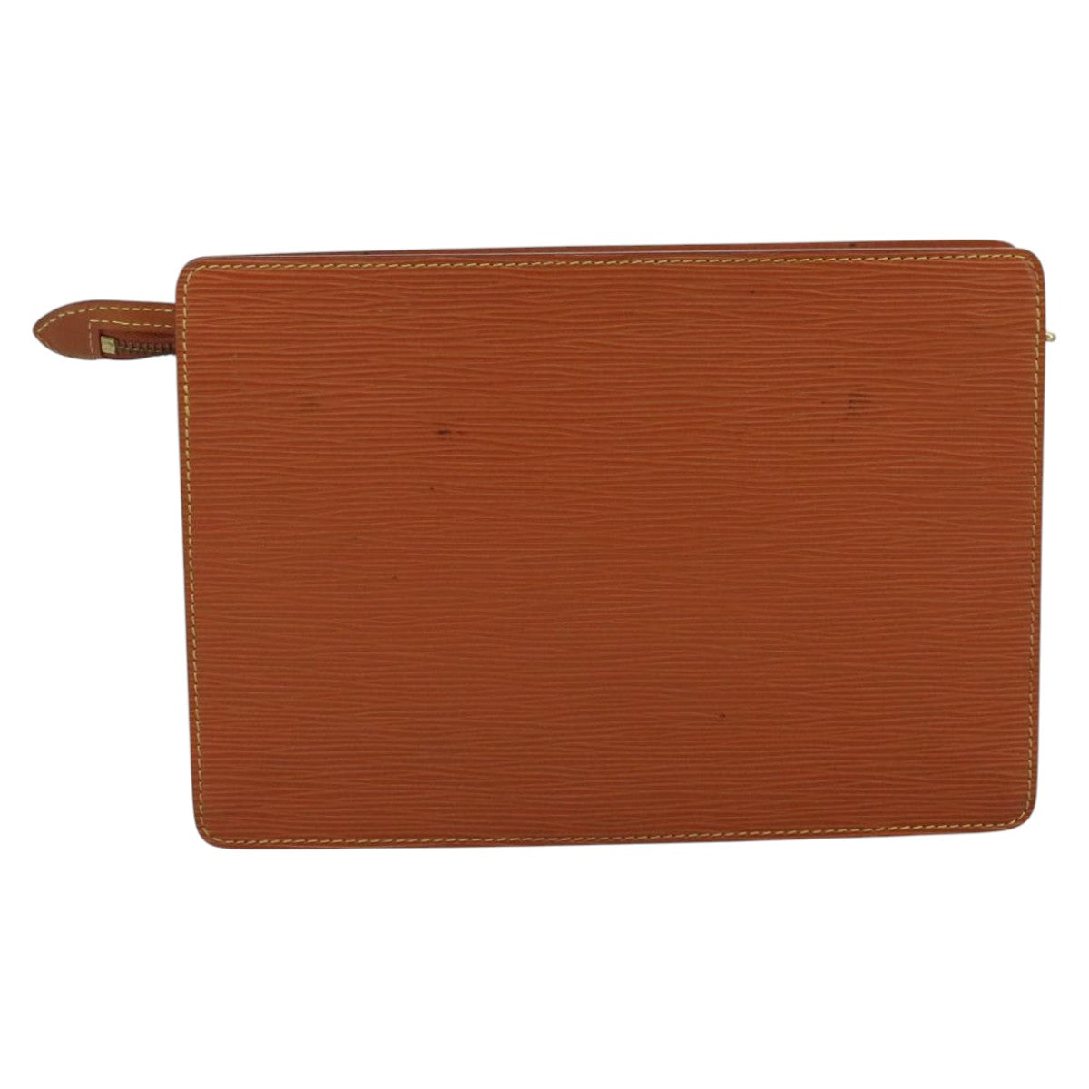 LOUIS VUITTON Epi Pochette Homme Clutch Bag Zipangu Gold M52528 LV Auth 111730