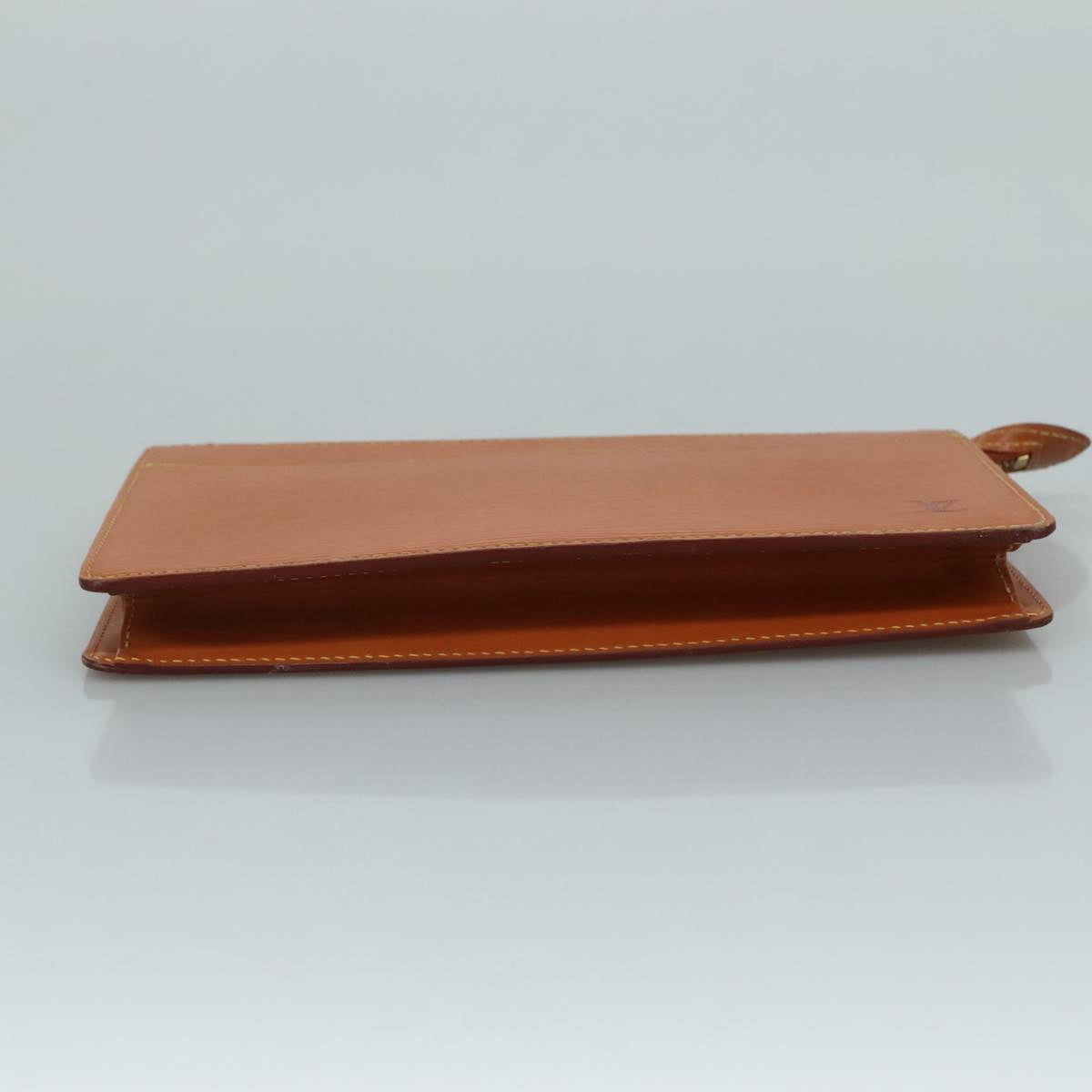LOUIS VUITTON Epi Pochette Homme Clutch Bag Zipangu Gold M52528 LV Auth 111730
