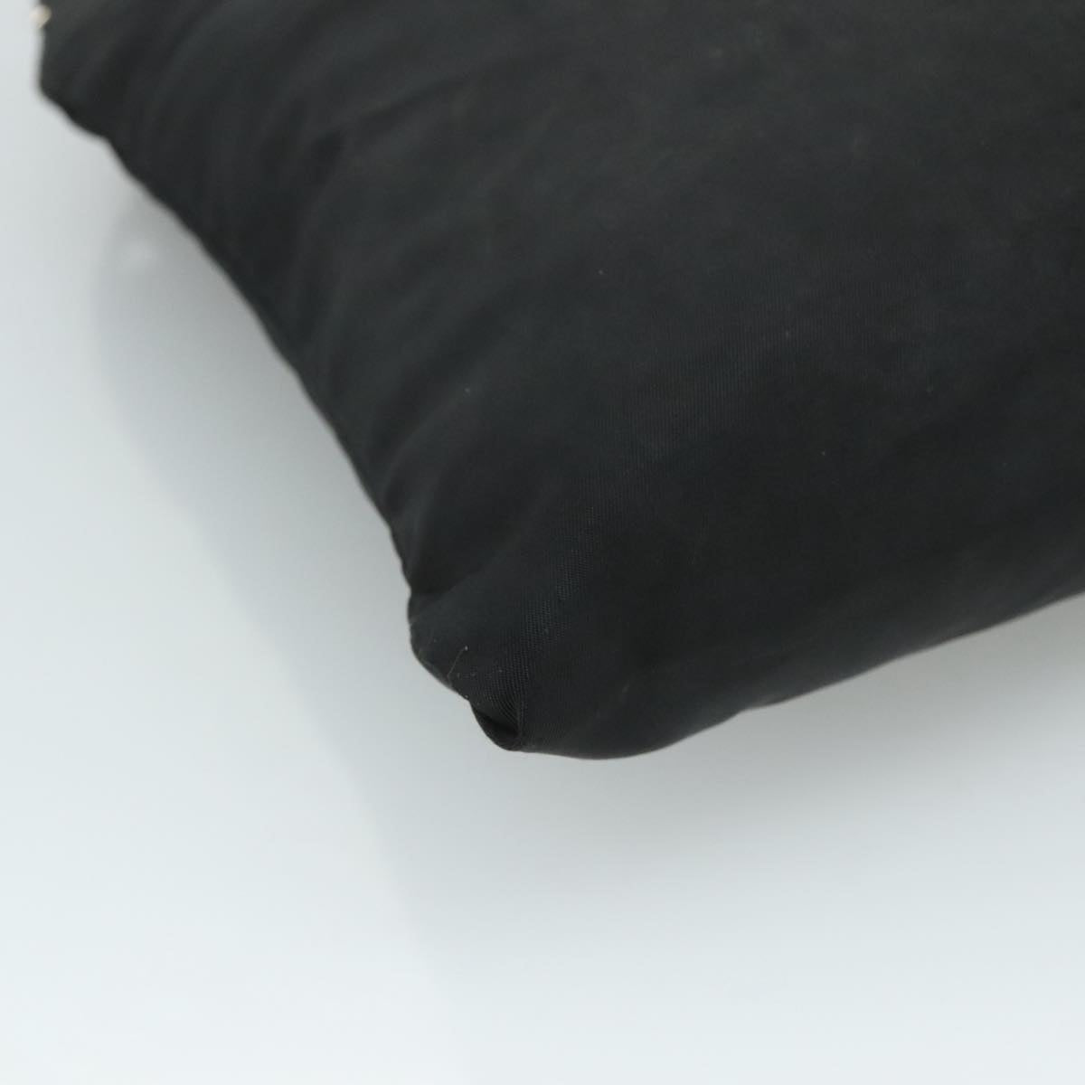 PRADA Shoulder Bag Nylon Black Auth 111765