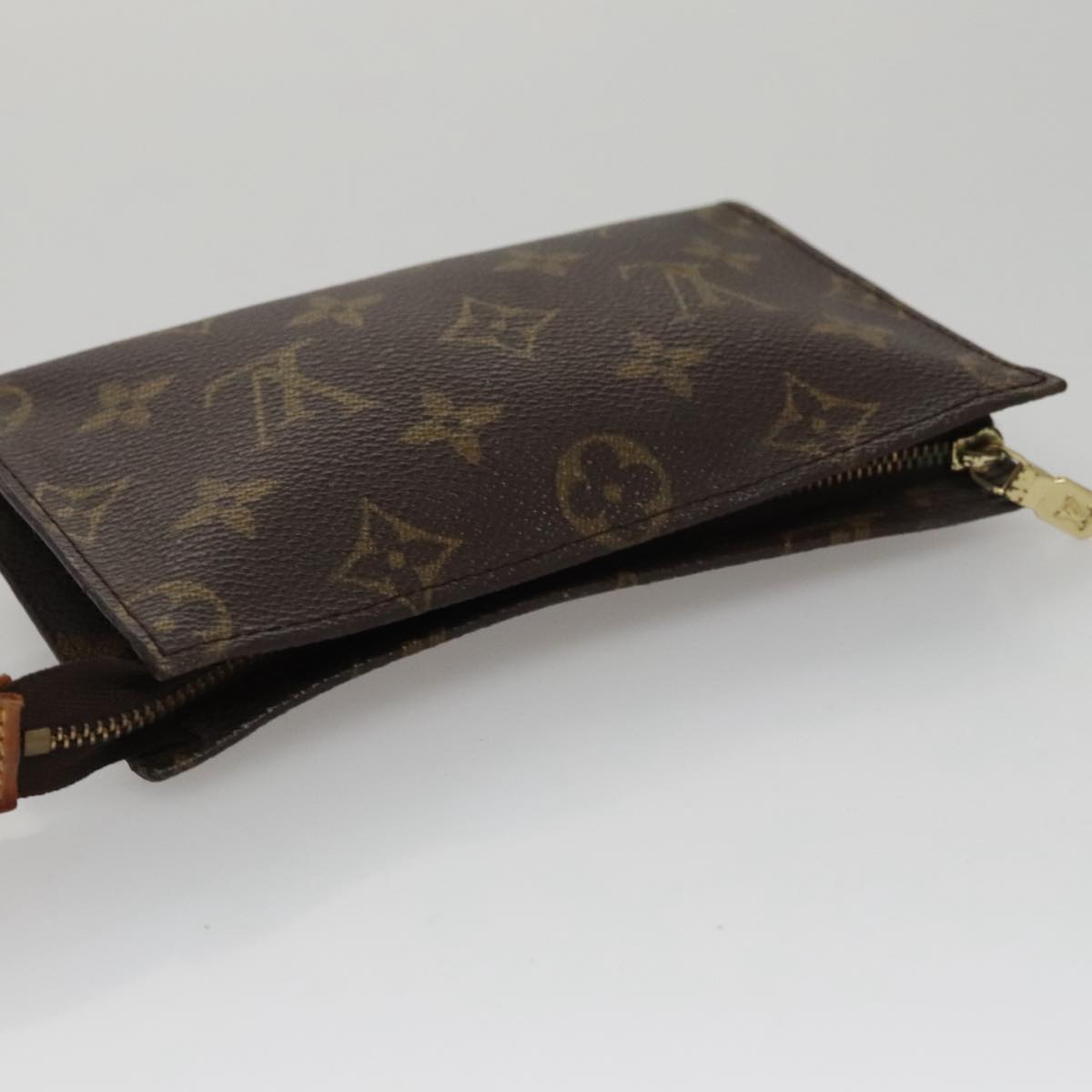 LOUIS VUITTON Monogram Bucket PM Accessory Pouch LV Auth 111772