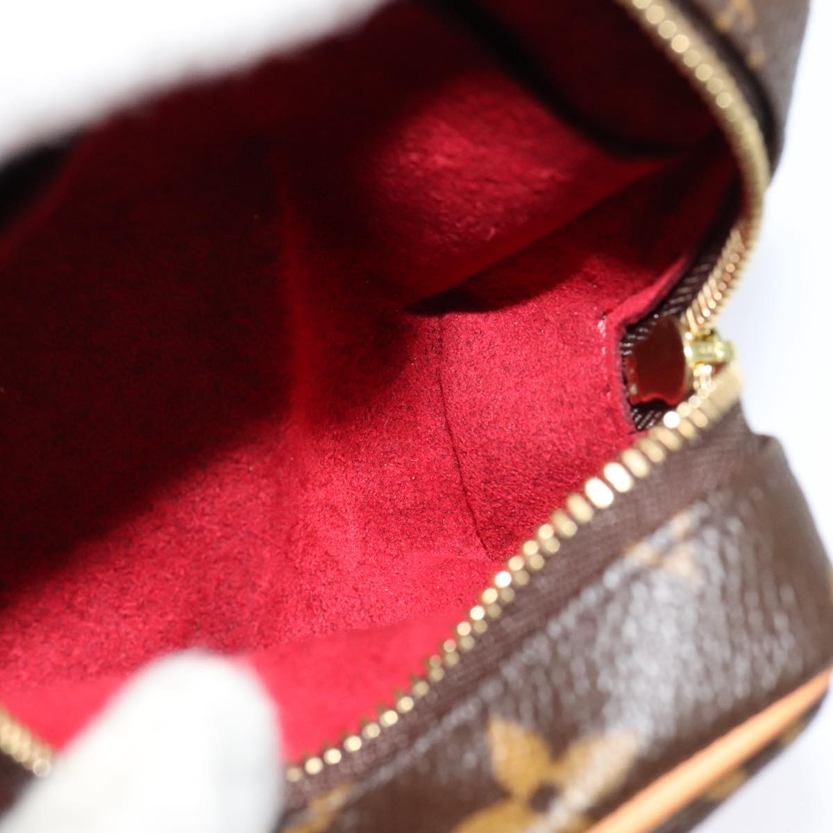 LOUIS VUITTON Monogram Trousse Wapity Pouch M58030 LV Auth 111775V