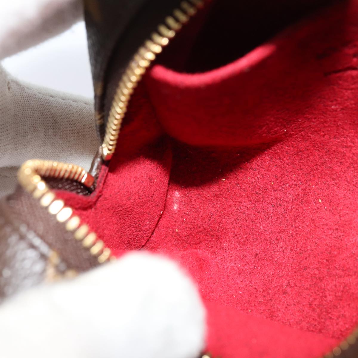 LOUIS VUITTON Monogram Trousse Wapity Pouch M58030 LV Auth 111775V