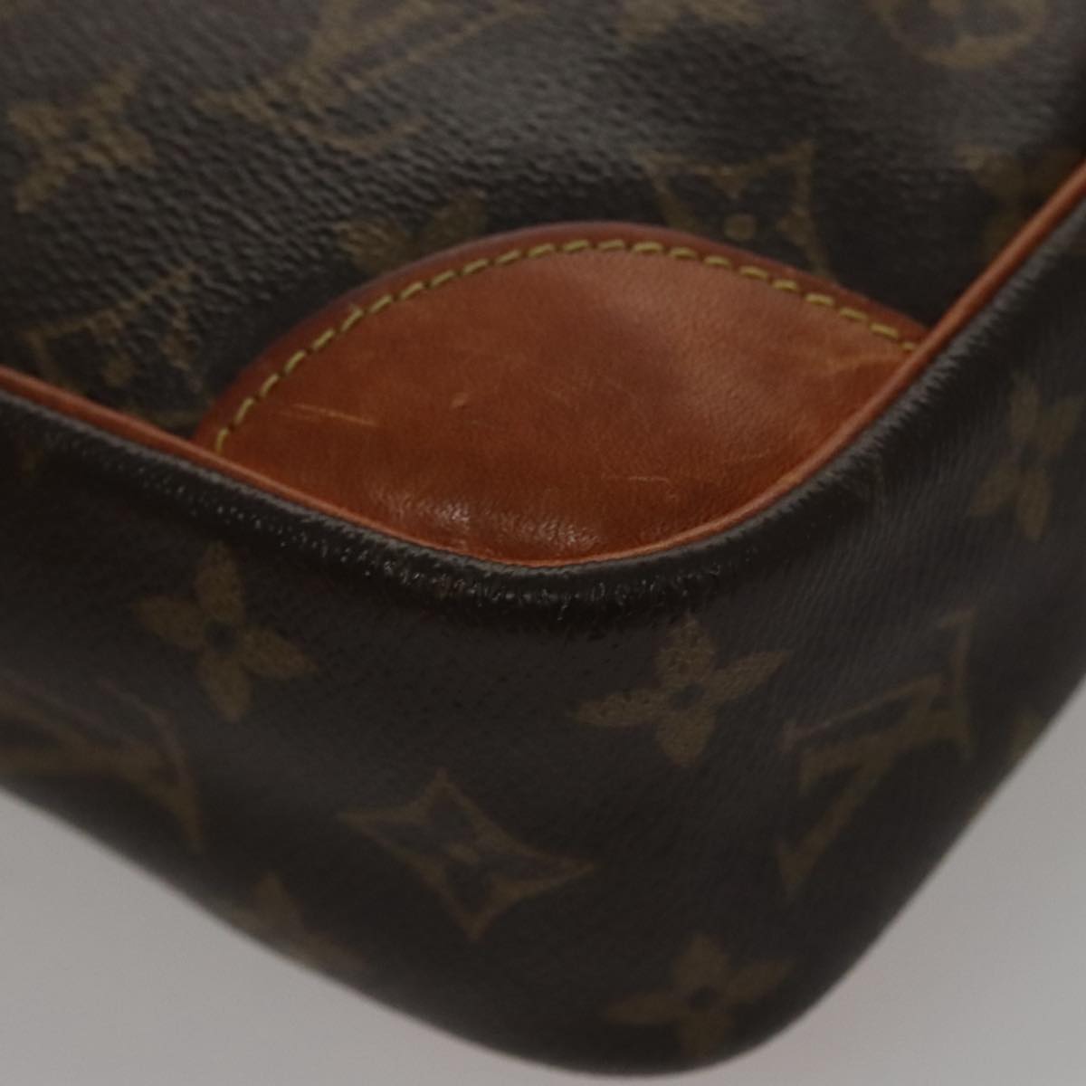 LOUIS VUITTON Monogram Compiegne 28 Clutch Bag M51845 LV Auth 111802