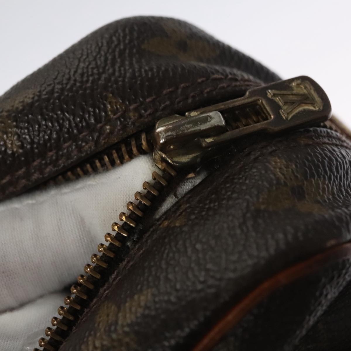 LOUIS VUITTON Monogram Compiegne 28 Clutch Bag M51845 LV Auth 111802
