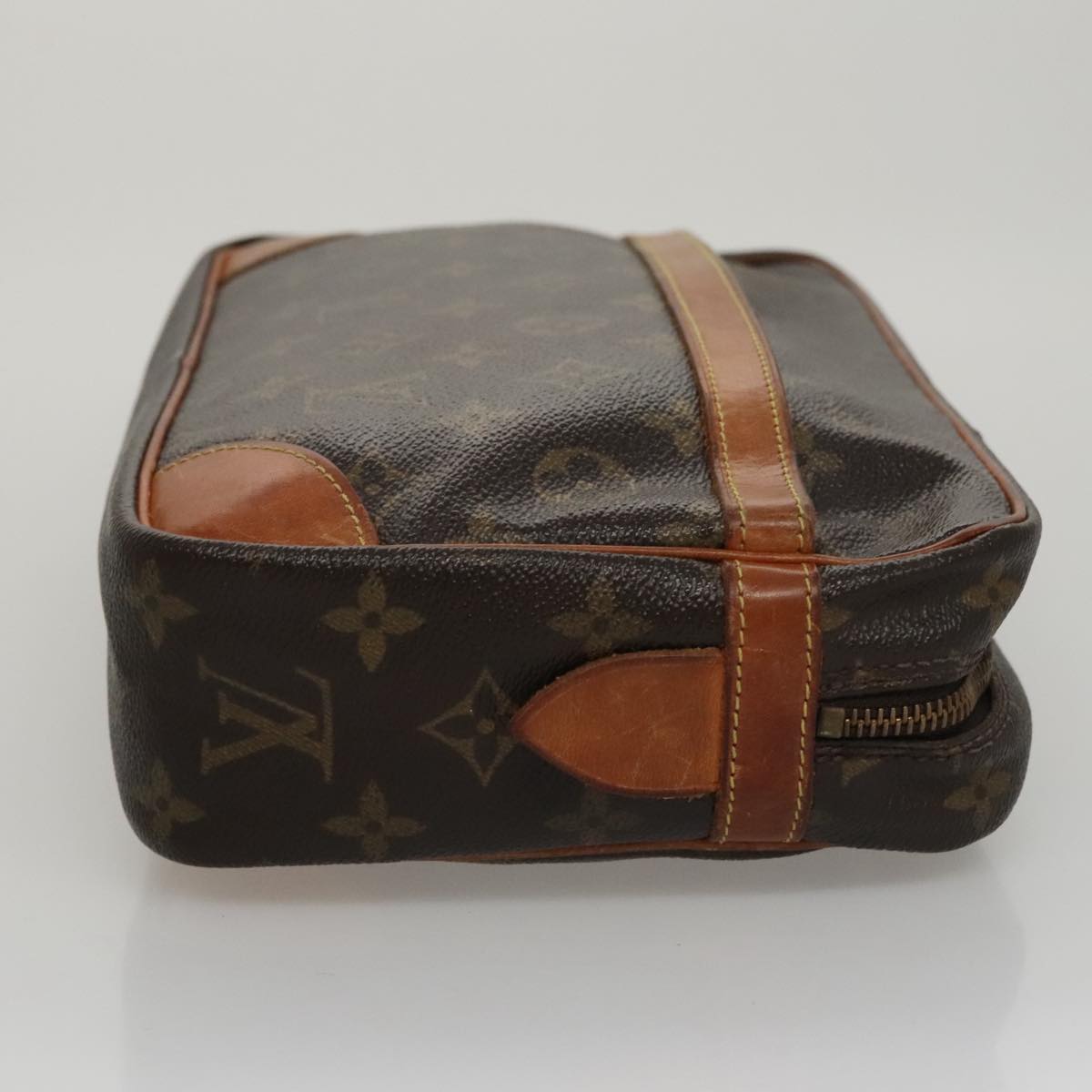 LOUIS VUITTON Monogram Compiegne 28 Clutch Bag M51845 LV Auth 111802