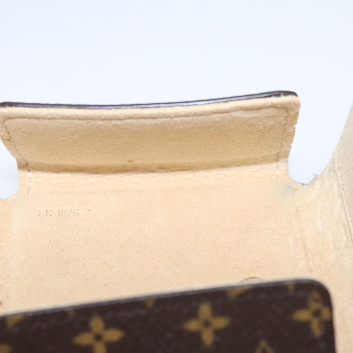 LOUIS VUITTON Monogram Jewelry case Jewelry Box LV Auth 111824V