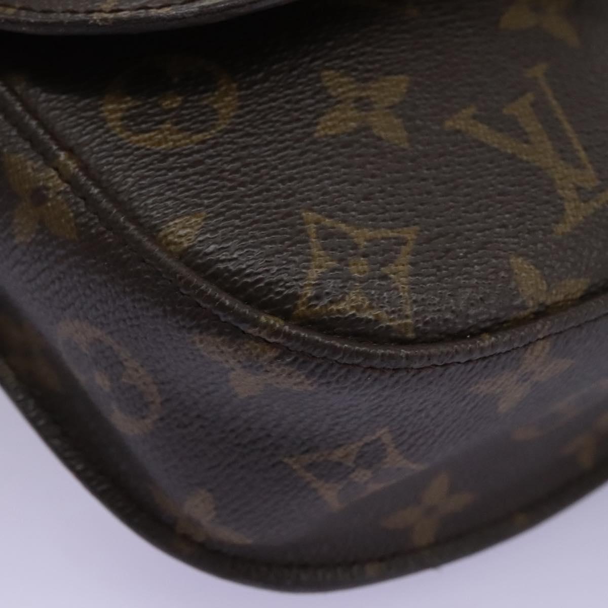 LOUIS VUITTON Monogram Saint Cloud MM Shoulder Bag M51243 LV Auth 112049