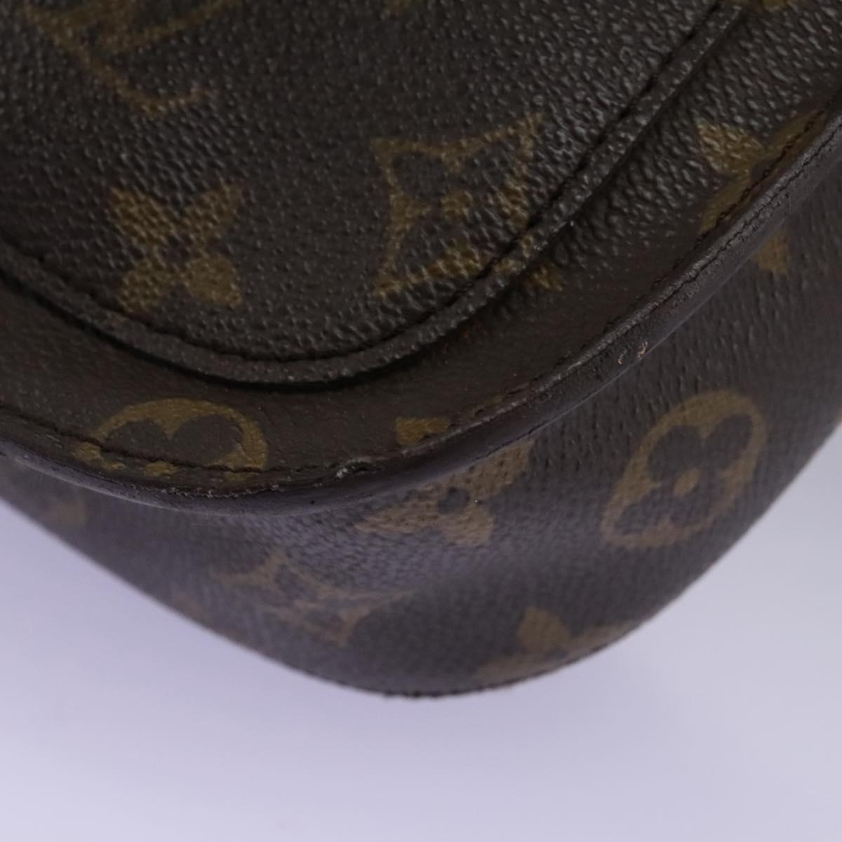 LOUIS VUITTON Monogram Saint Cloud MM Shoulder Bag M51243 LV Auth 112049