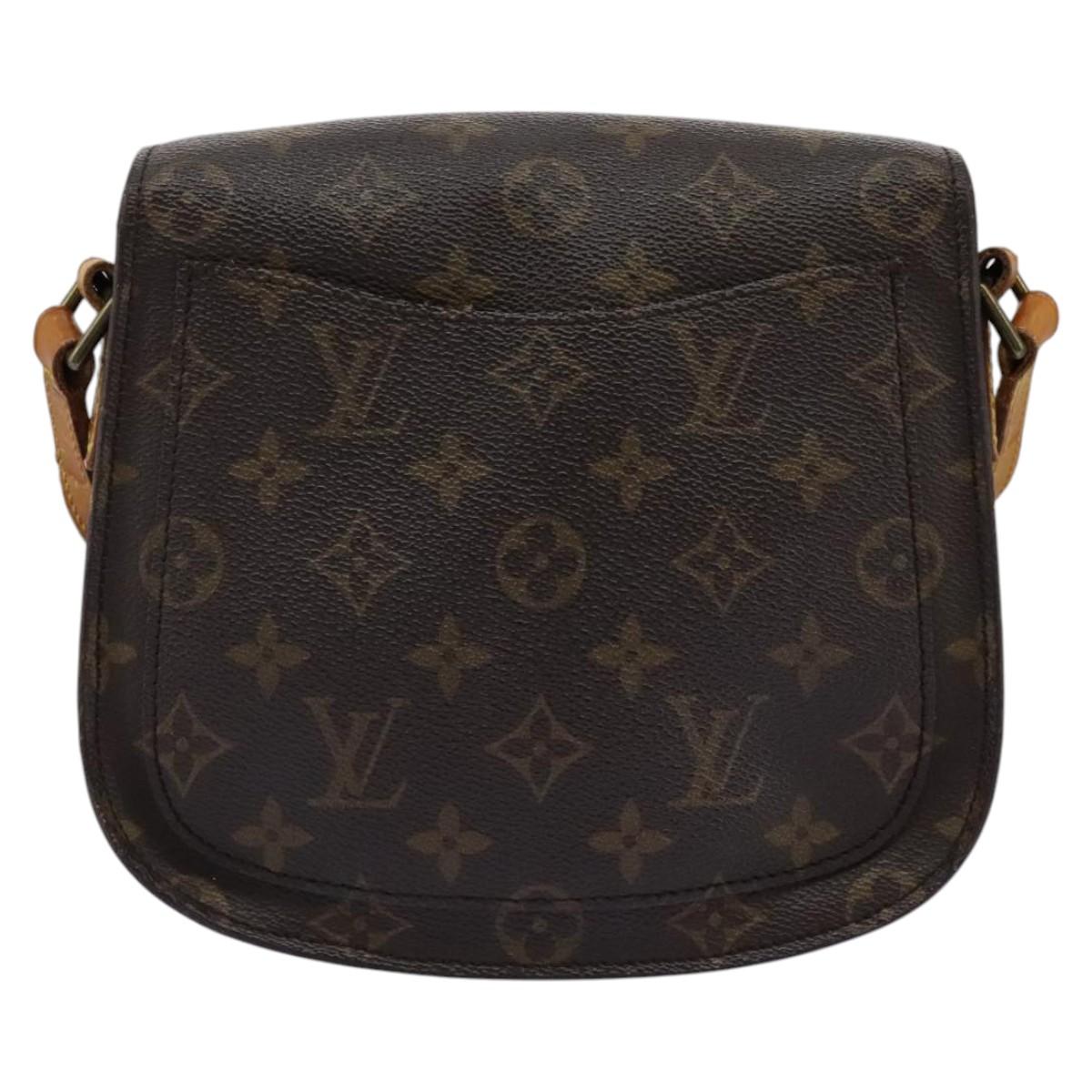 LOUIS VUITTON Monogram Saint Cloud MM Shoulder Bag M51243 LV Auth 112049