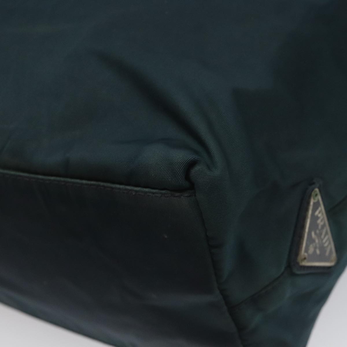 PRADA Hand Bag Nylon Navy Auth 112087