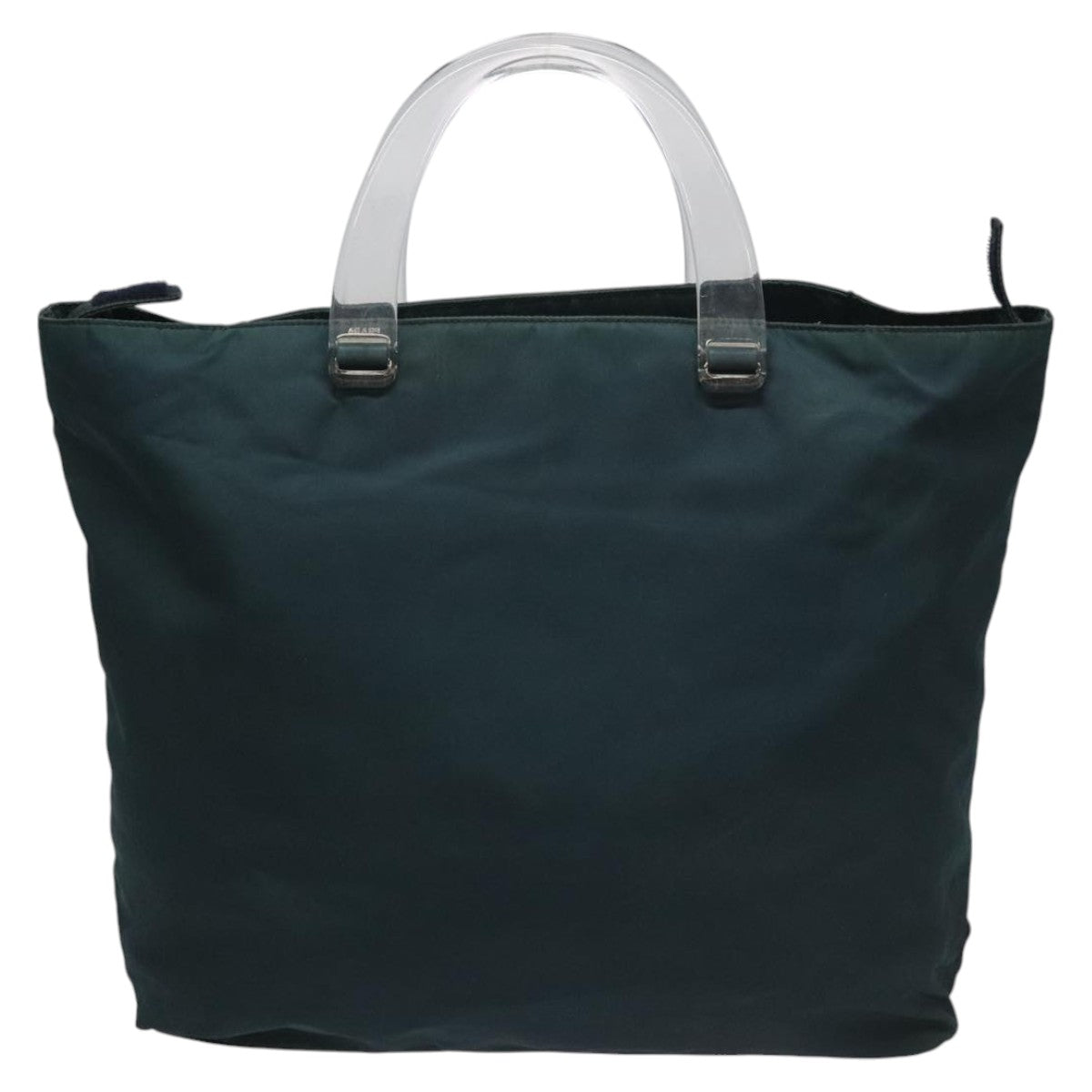 PRADA Hand Bag Nylon Navy Auth 112087