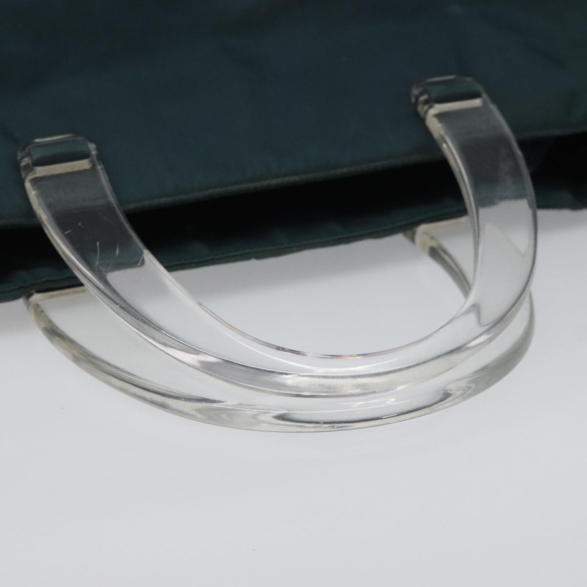 PRADA Hand Bag Nylon Navy Auth 112087