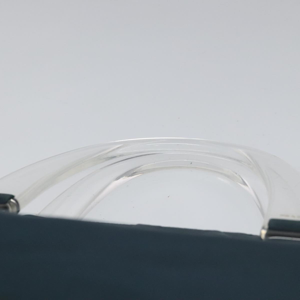 PRADA Hand Bag Nylon Navy Auth 112087