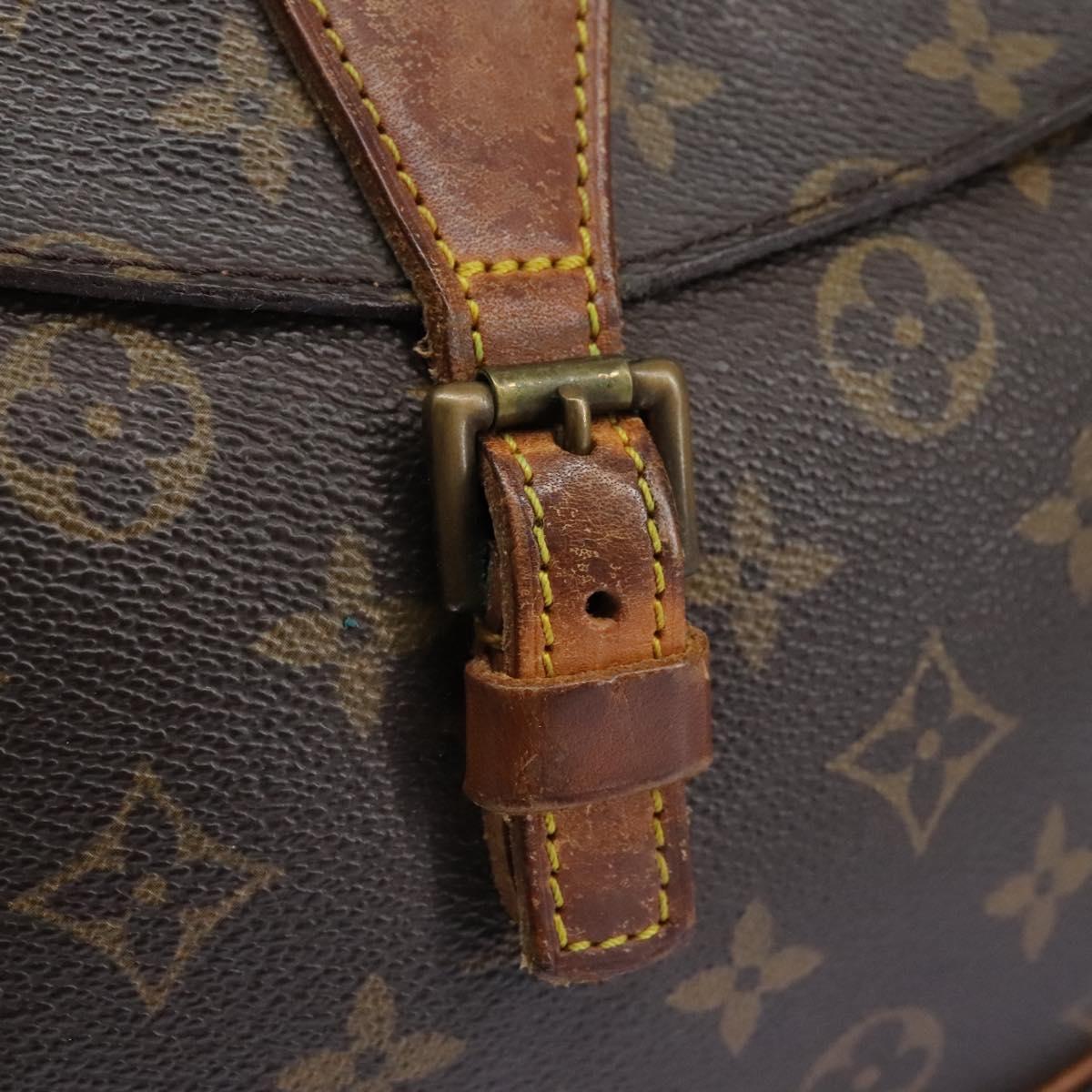 LOUIS VUITTON Monogram Jeune Fille MM Shoulder Bag M51226 LV Auth 112244