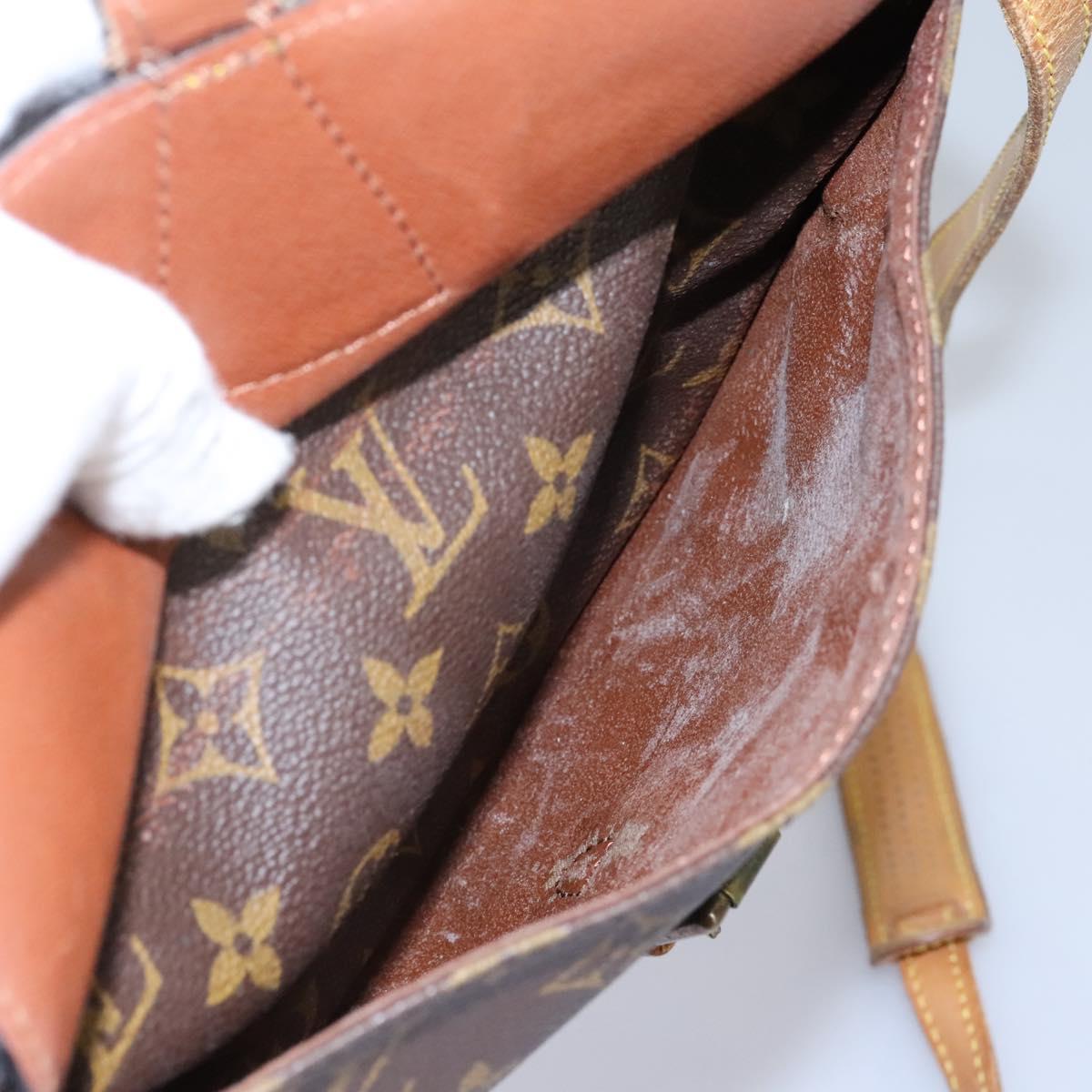 LOUIS VUITTON Monogram Jeune Fille MM Shoulder Bag M51226 LV Auth 112244