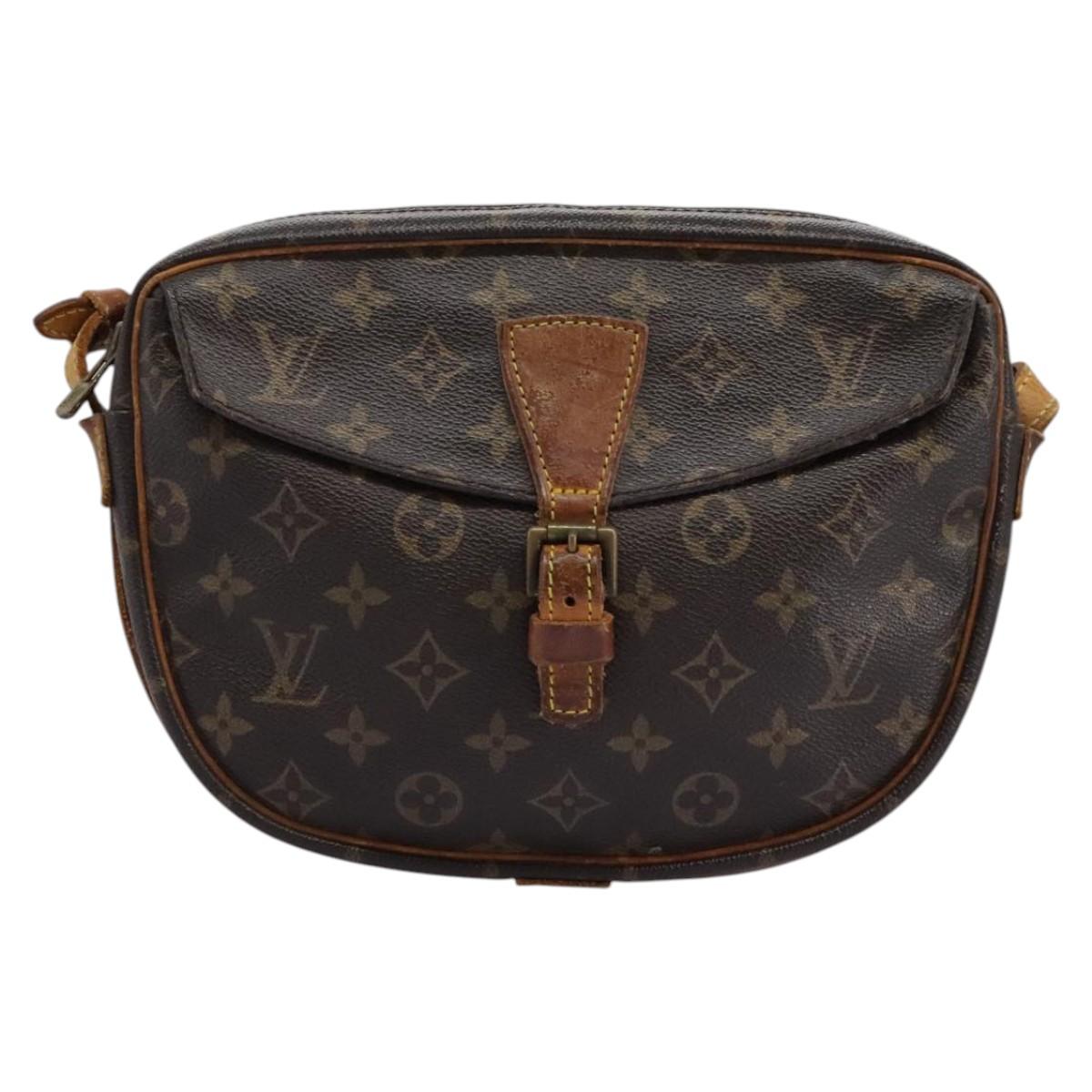 LOUIS VUITTON Monogram Jeune Fille MM Shoulder Bag M51226 LV Auth 112244
