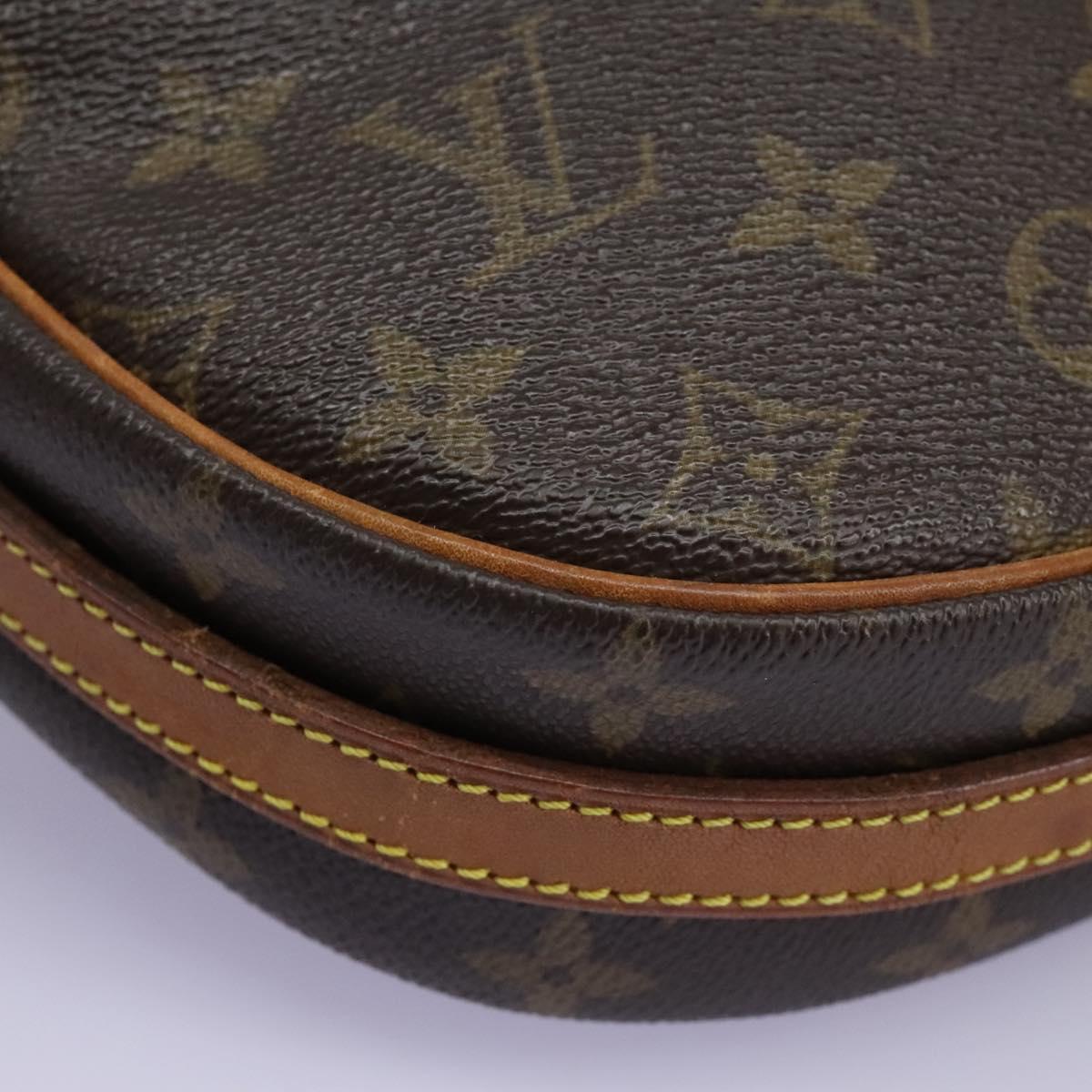 LOUIS VUITTON Monogram Jeune Fille MM Shoulder Bag M51226 LV Auth 112245