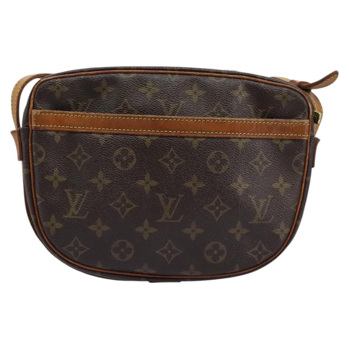 LOUIS VUITTON Monogram Jeune Fille MM Shoulder Bag M51226 LV Auth 112245