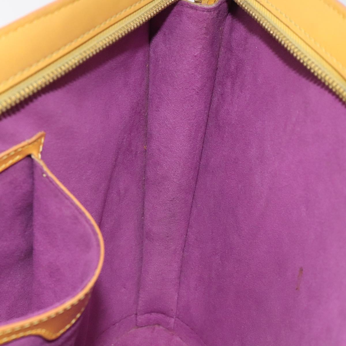 LOUIS VUITTON Epi Saint Jacques Hand Bag Yellow M52279 LV Auth 112251
