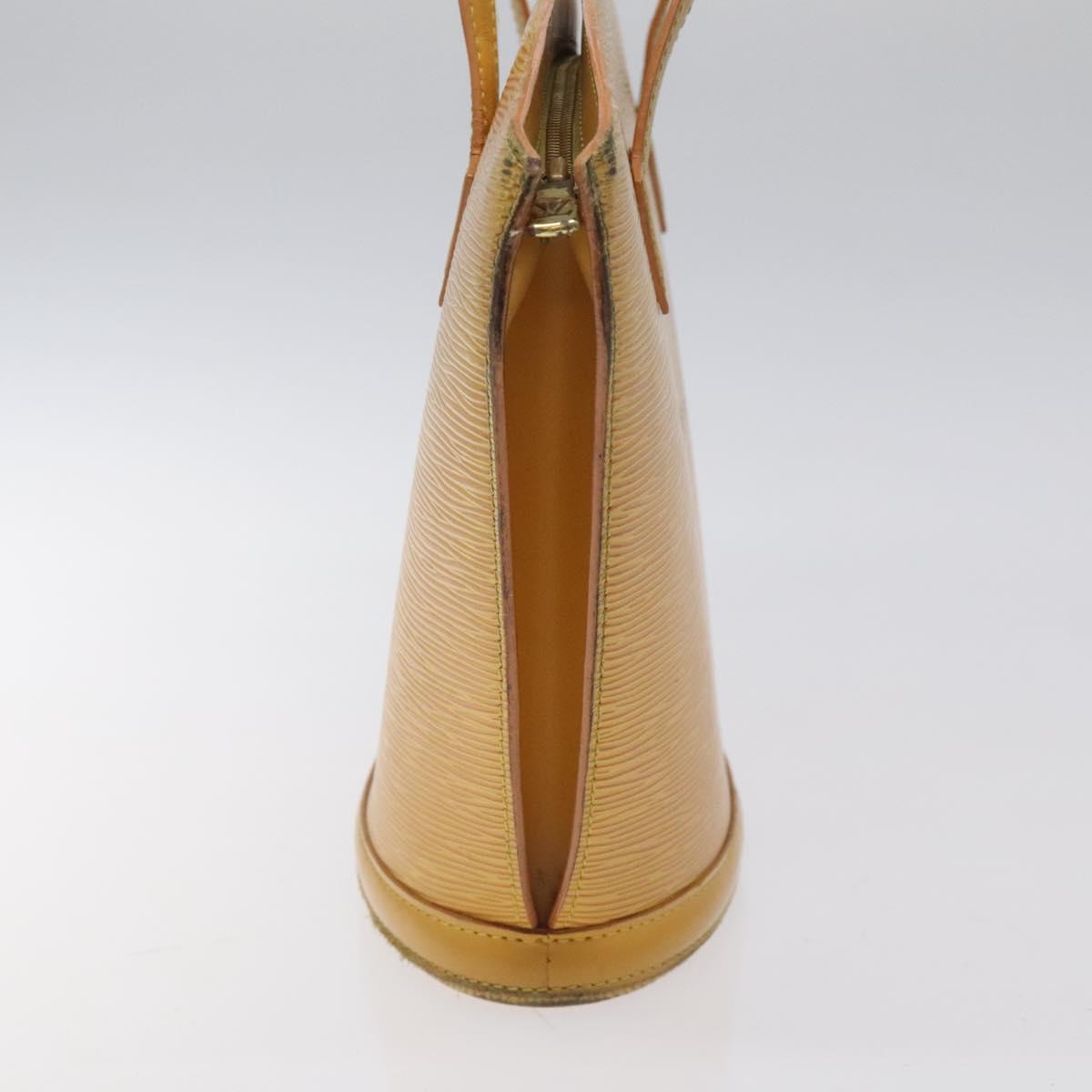LOUIS VUITTON Epi Saint Jacques Hand Bag Yellow M52279 LV Auth 112251