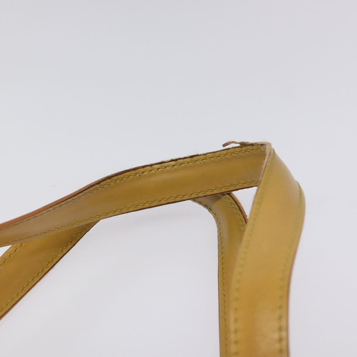 LOUIS VUITTON Epi Saint Jacques Hand Bag Yellow M52279 LV Auth 112251
