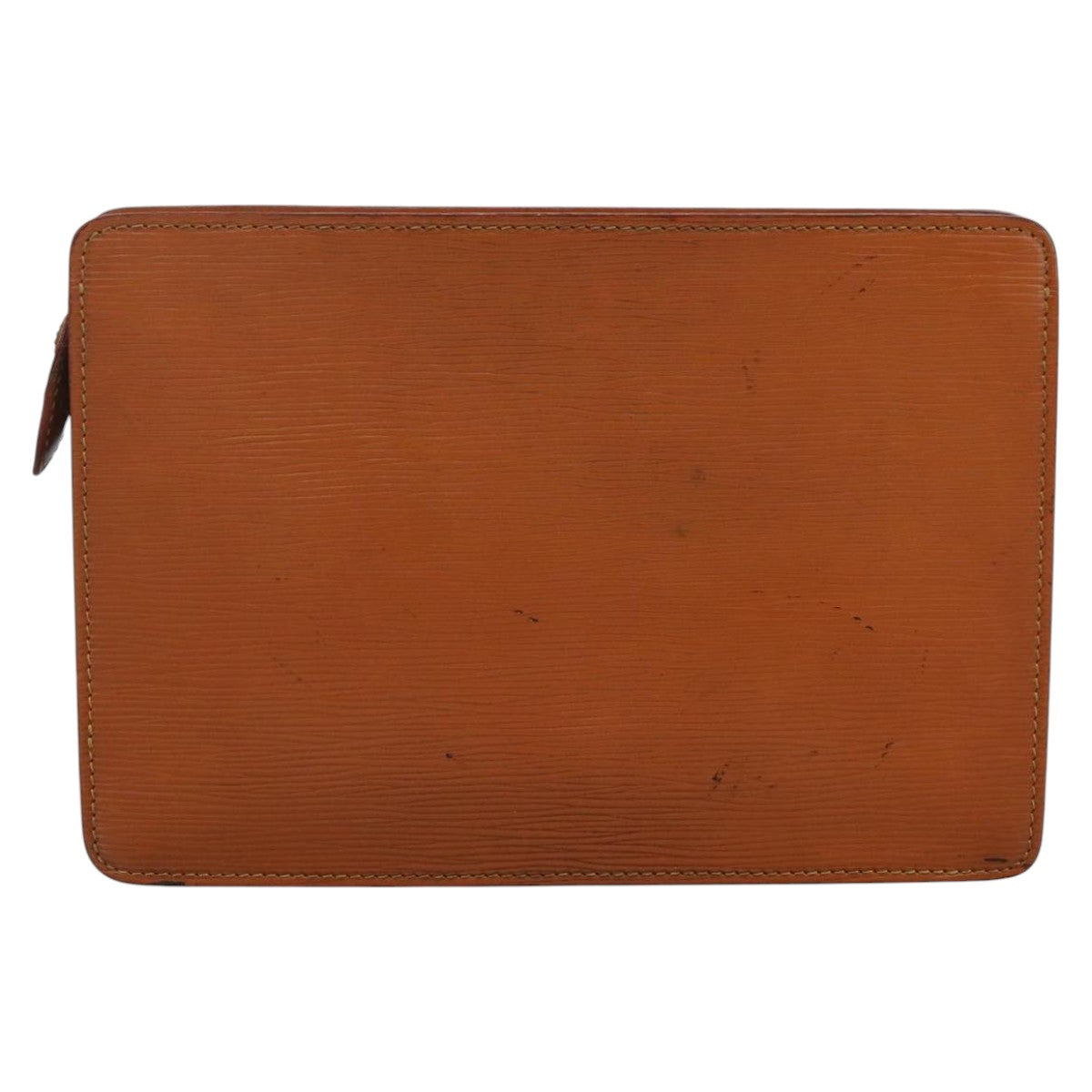 LOUIS VUITTON Epi Pochette Homme Clutch Bag Zipangu Gold M52528 LV Auth 112281