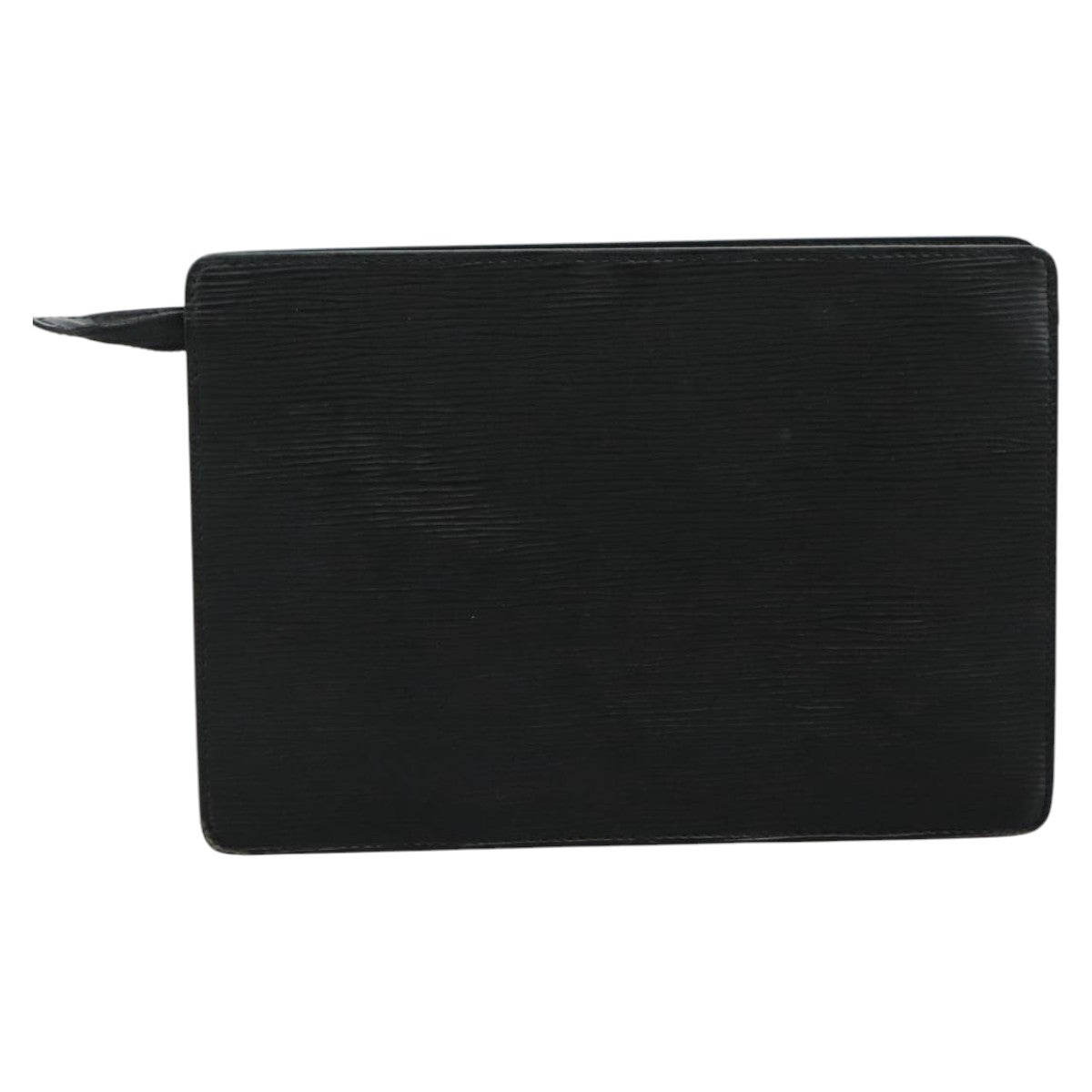 LOUIS VUITTON Epi Pochette Homme Clutch Bag Black Noir M52522 LV Auth 112324