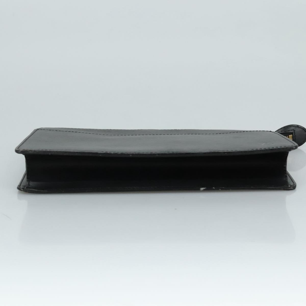 LOUIS VUITTON Epi Pochette Homme Clutch Bag Black Noir M52522 LV Auth 112324