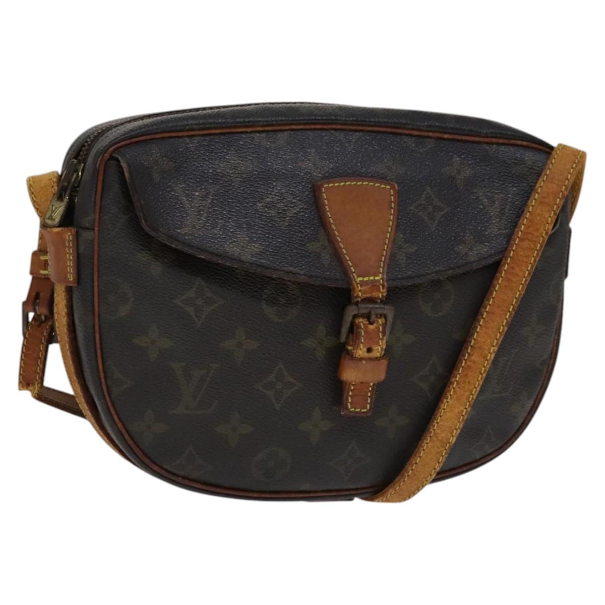 LOUIS VUITTON Monogram Jeune Fille MM Shoulder Bag M51226 LV Auth 112483