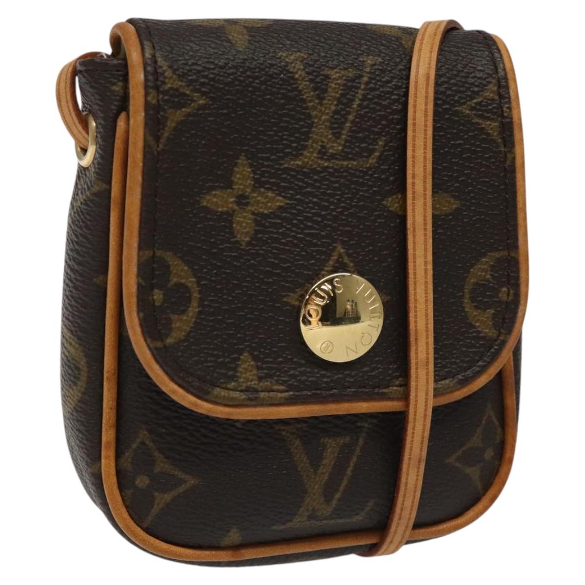 LOUIS VUITTON Monogram Pochette Cancun Shoulder Bag M60018 LV Auth 112488