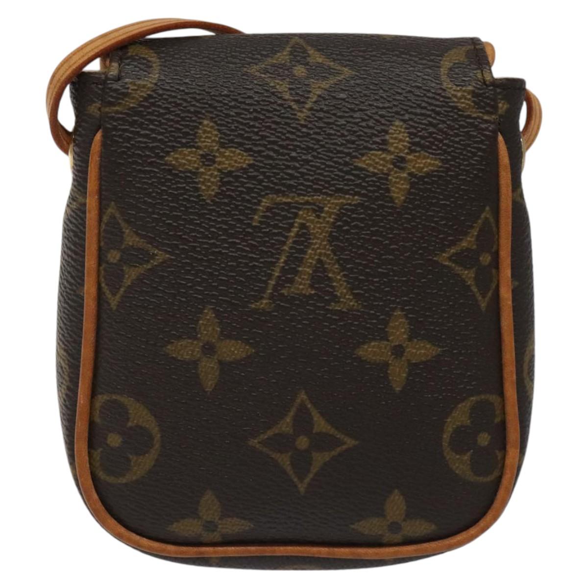 LOUIS VUITTON Monogram Pochette Cancun Shoulder Bag M60018 LV Auth 112488