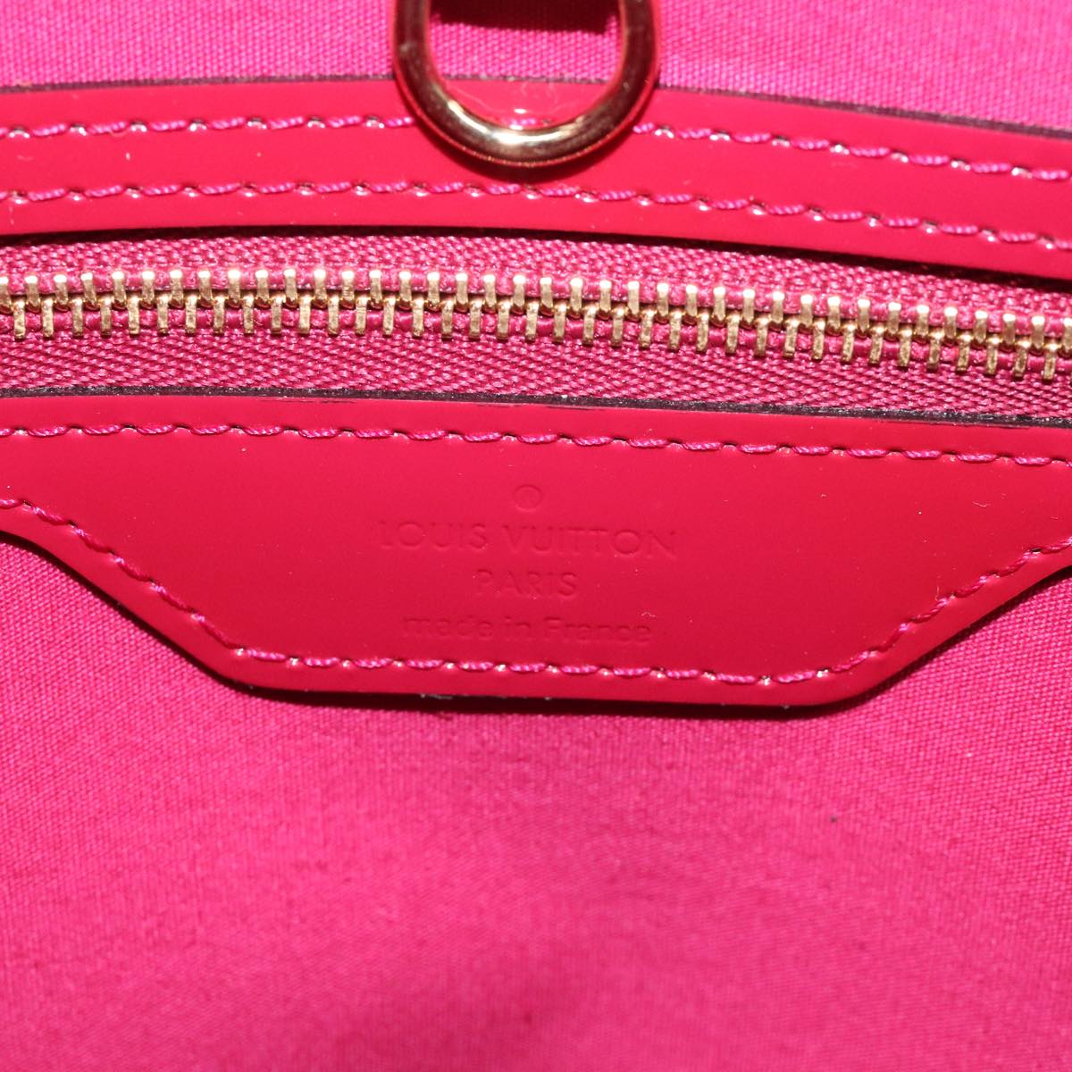 LOUIS VUITTON Monogram Vernis Catalina NS Bag Rose Andian M90013 LV Auth 112558V