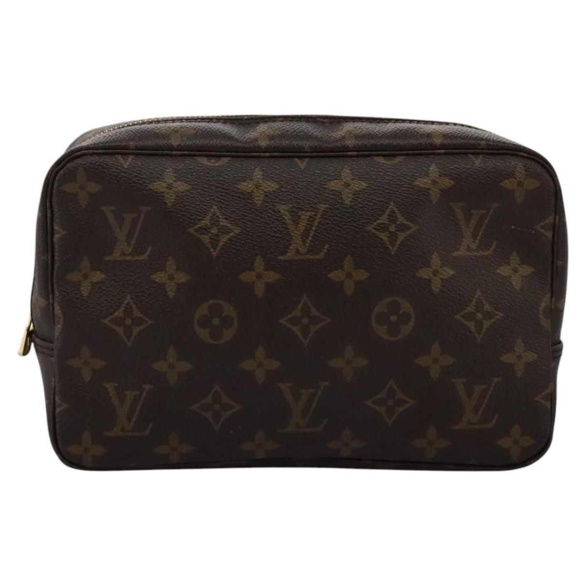 LOUIS VUITTON Monogram Trousse Toilette 23 Clutch Bag M47524 LV Auth 112565