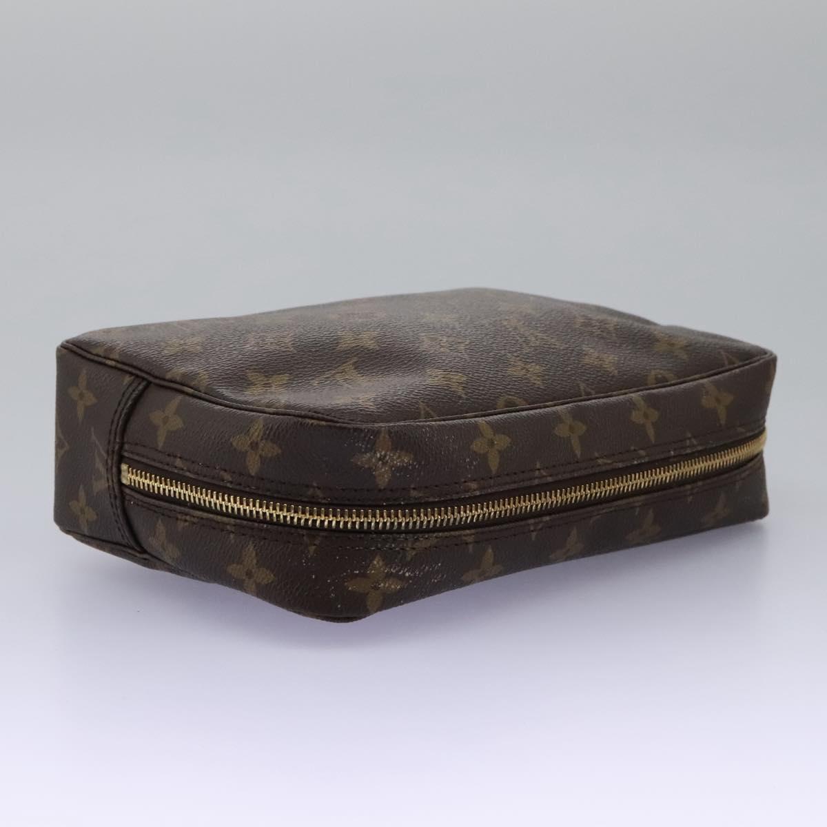 LOUIS VUITTON Monogram Trousse Toilette 23 Clutch Bag M47524 LV Auth 112565