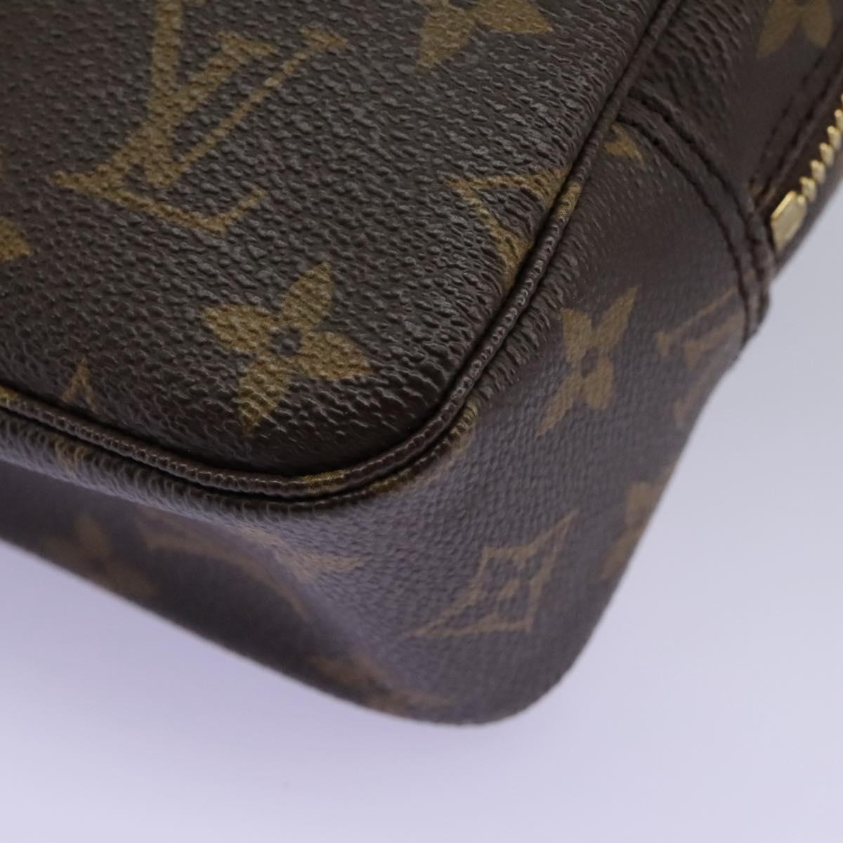 LOUIS VUITTON Monogram Trousse Toilette 23 Clutch Bag M47524 LV Auth 112565