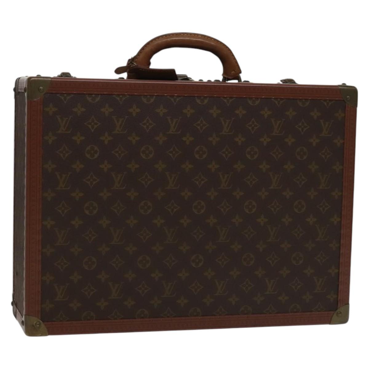 LOUIS VUITTON Monogram Bisten 50 Trunk M21328 LV Auth 112577A
