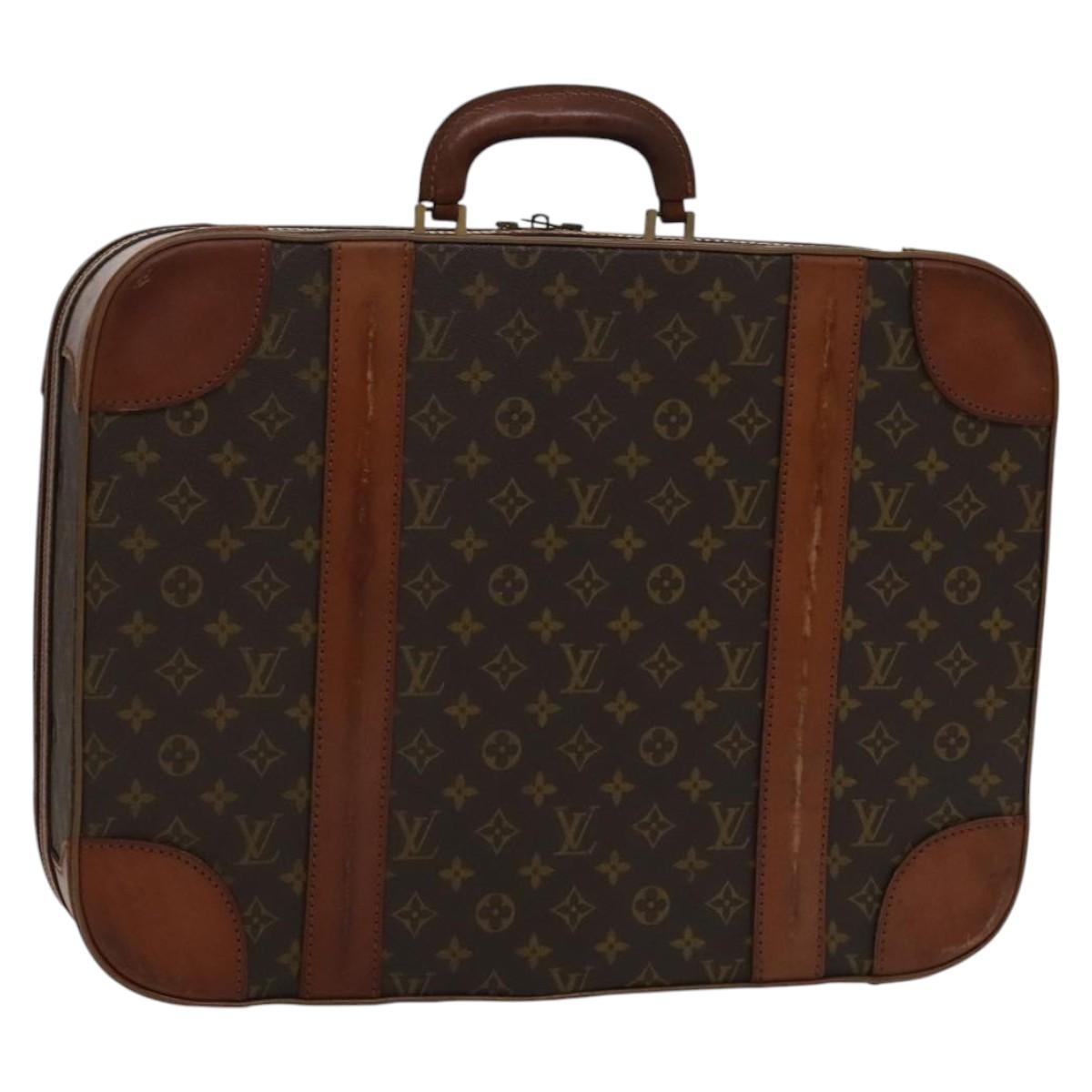 LOUIS VUITTON Monogram Stratos 50 Trunk M23238 LV Auth 112578