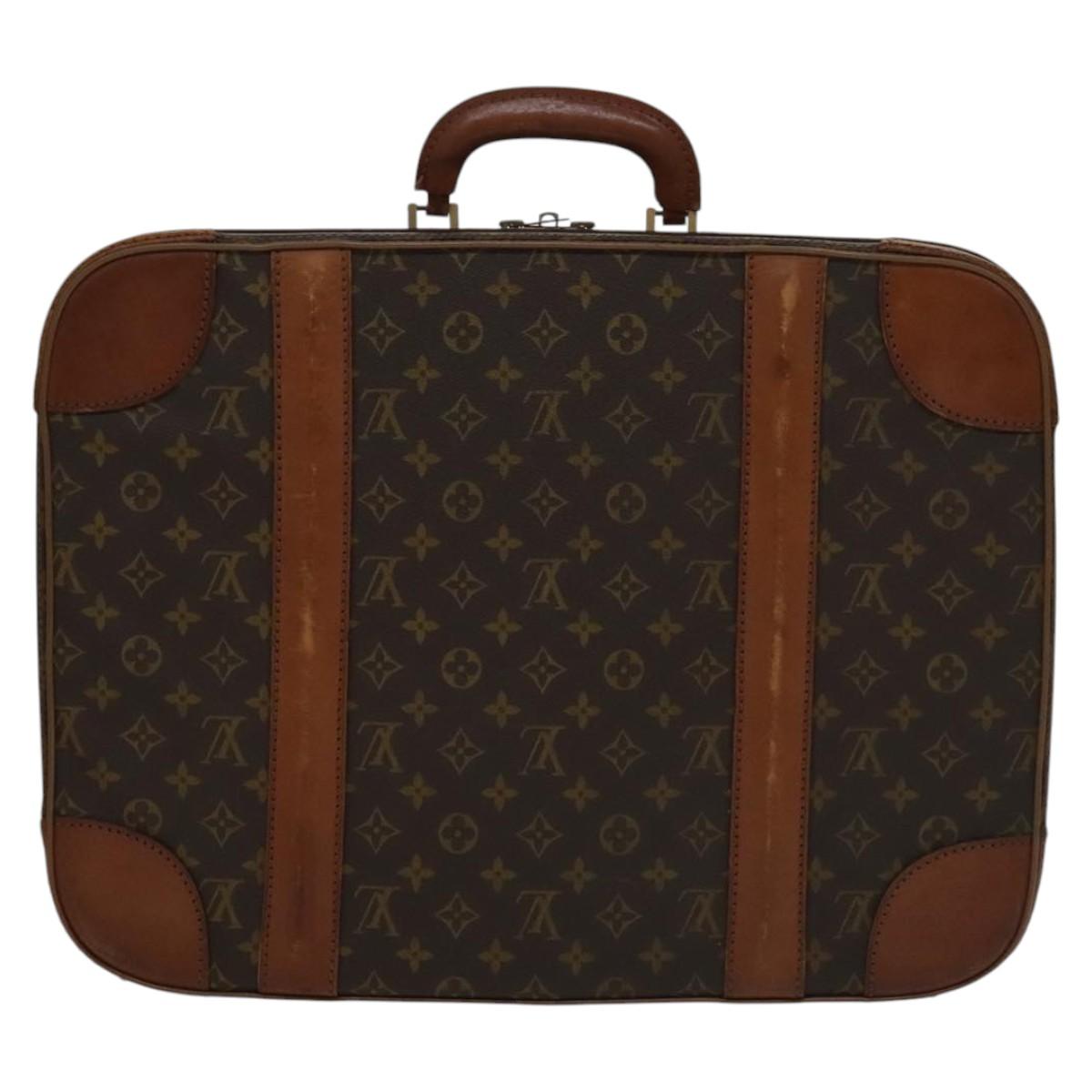 LOUIS VUITTON Monogram Stratos 50 Trunk M23238 LV Auth 112578