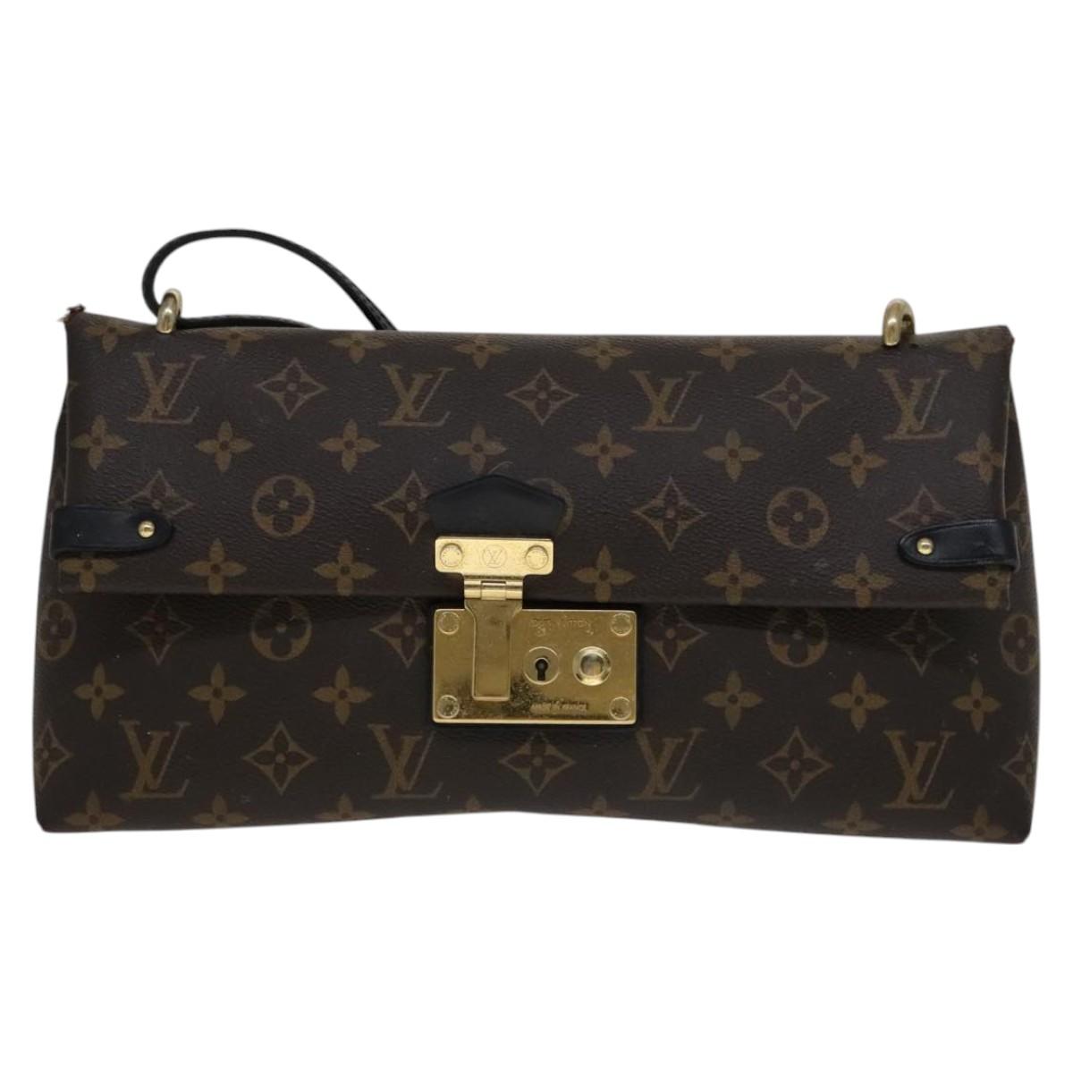LOUIS VUITTON Monogram Sac Triangle PM Shoulder Bag M41693 LV Auth 112660