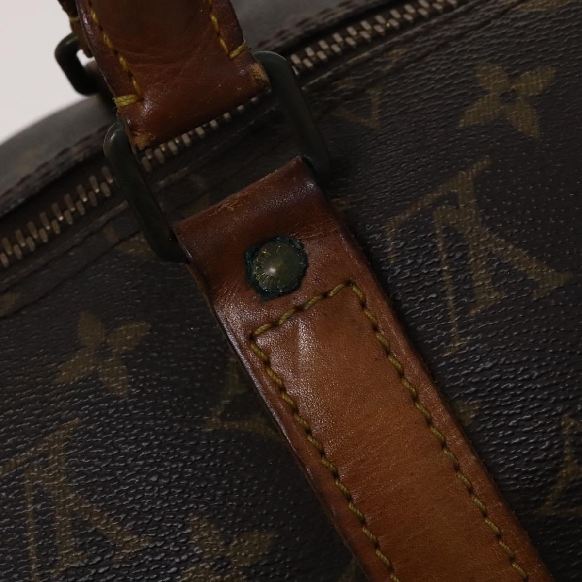 LOUIS VUITTON Monogram Keepall 50 Boston Bag M41426 LV Auth 112662