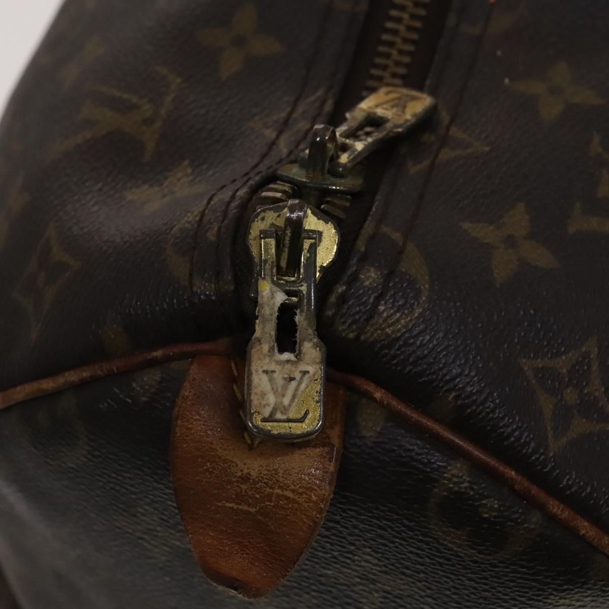 LOUIS VUITTON Monogram Keepall 50 Boston Bag M41426 LV Auth 112662