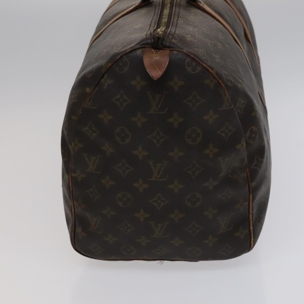 LOUIS VUITTON Monogram Keepall 50 Boston Bag M41426 LV Auth 112662
