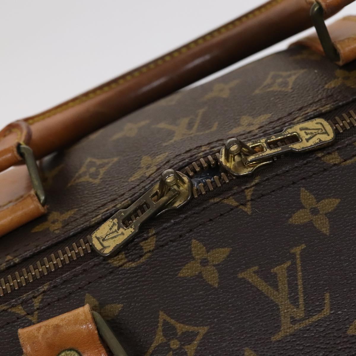 LOUIS VUITTON Monogram Keepall Bandouliere 60 Boston Bag M41412 LV Auth 112663