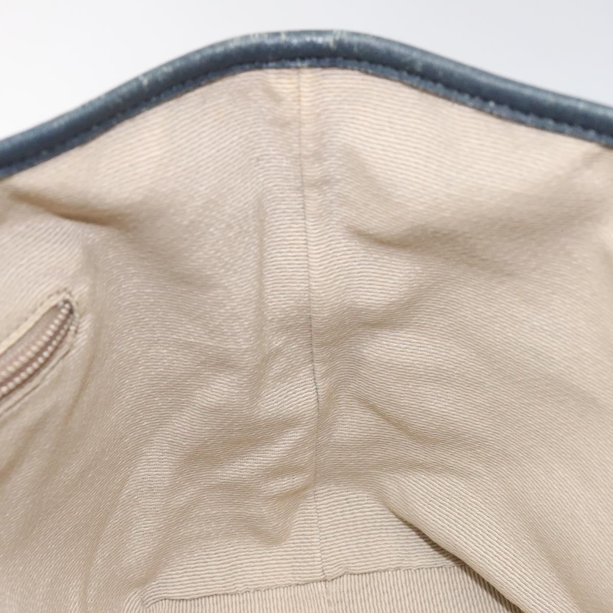 Salvatore Ferragamo Hand Bag Enamel Black Auth 112681