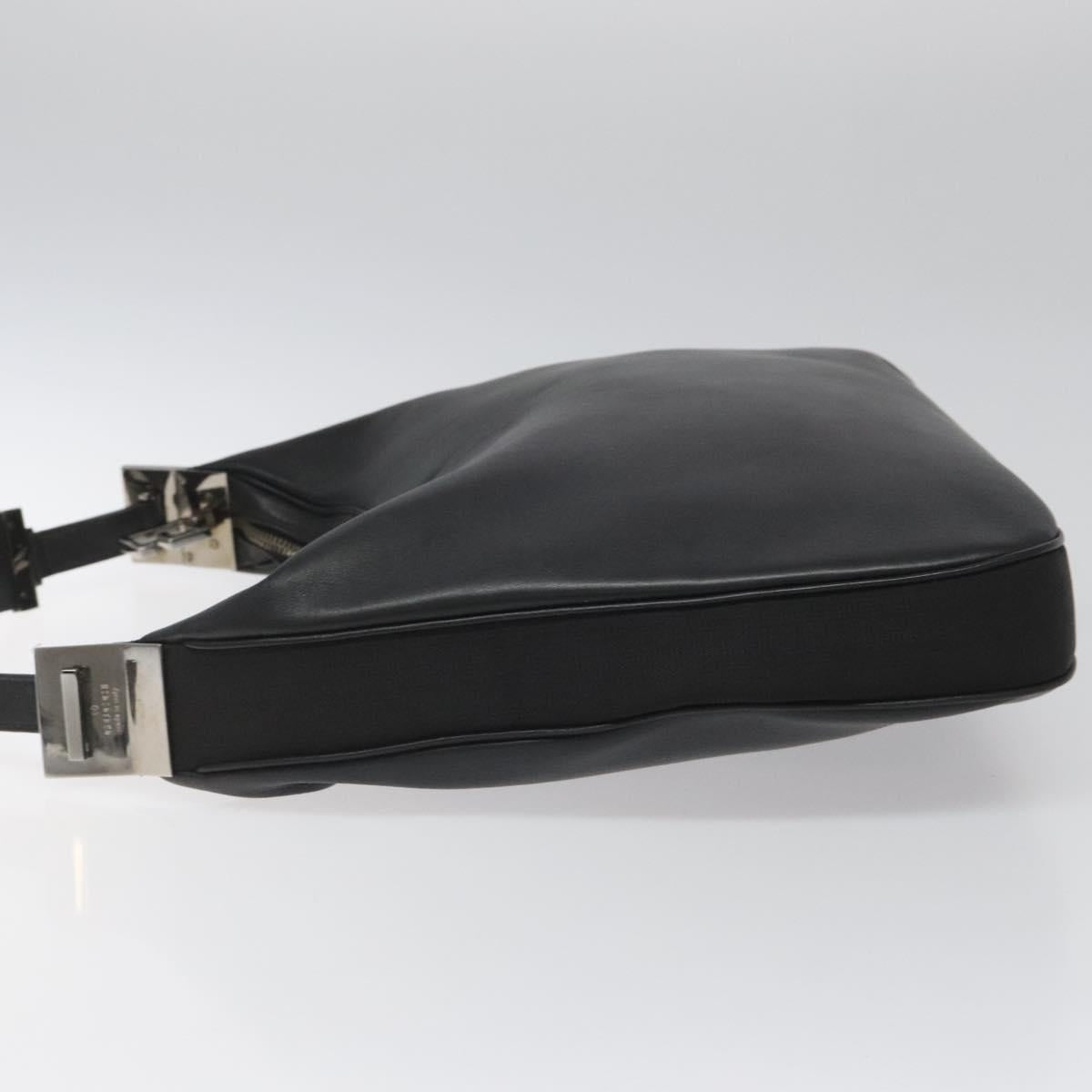 GUCCI Shoulder Bag Leather Black 001 3341 3444 Auth 112769