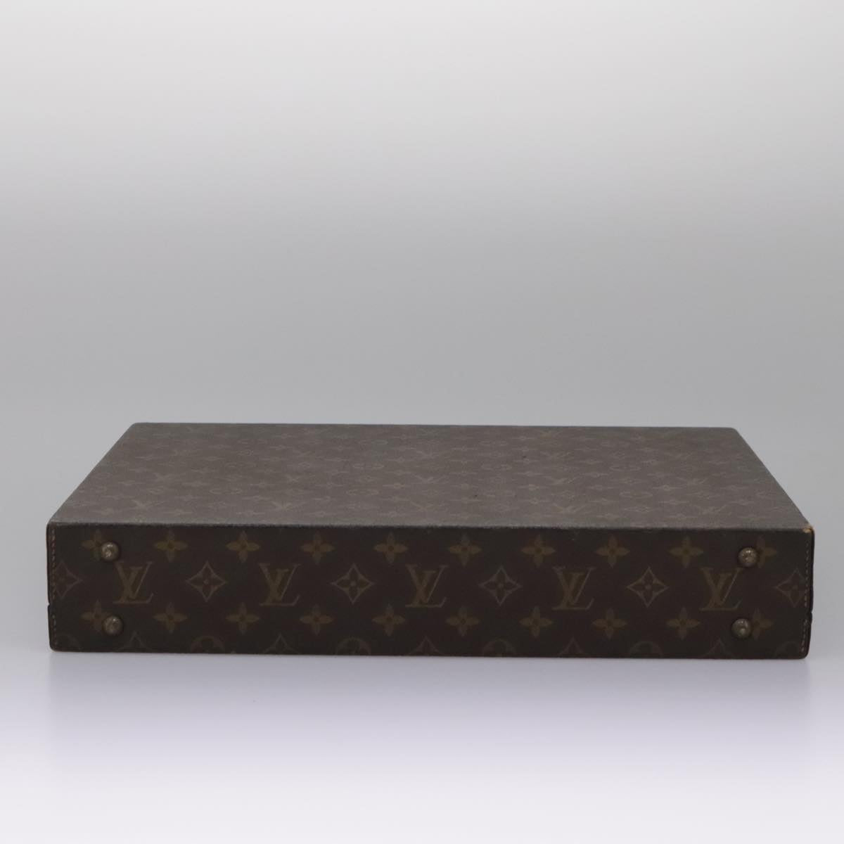 LOUIS VUITTON Monogram Crusher Business Bag M53122 LV Auth 112793